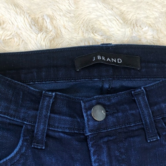 J Brand Klash Ankle Zip Dark Wash Skinny Jeans Size 25 - Picture 8 of 14